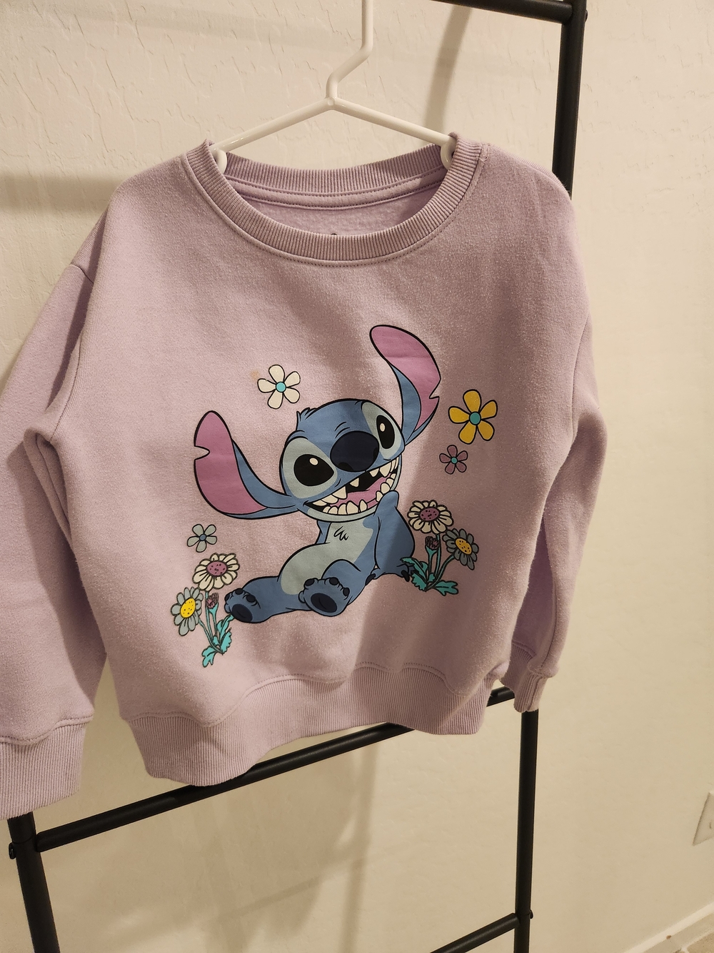 Disney Lilac Stitch Fleece Pullover
